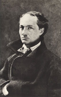 《波德莱尔像片》，1855年，NADAR 摄影